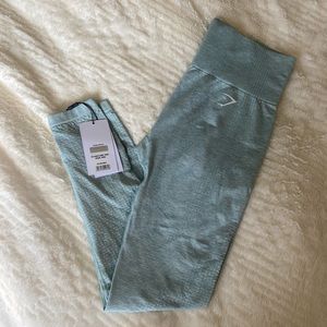 Gymshark Vital Seamless Leggings - Jade Marl NWT